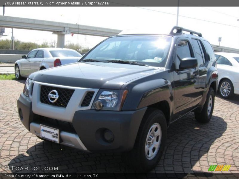 Night Armor Metallic / Graphite/Steel 2009 Nissan Xterra X