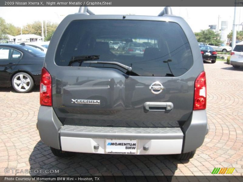 Night Armor Metallic / Graphite/Steel 2009 Nissan Xterra X