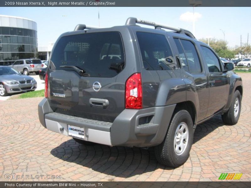 Night Armor Metallic / Graphite/Steel 2009 Nissan Xterra X