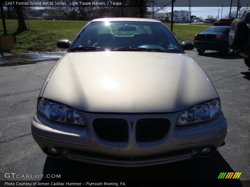 Light Taupe Metallic / Taupe 1997 Pontiac Grand Am SE Sedan