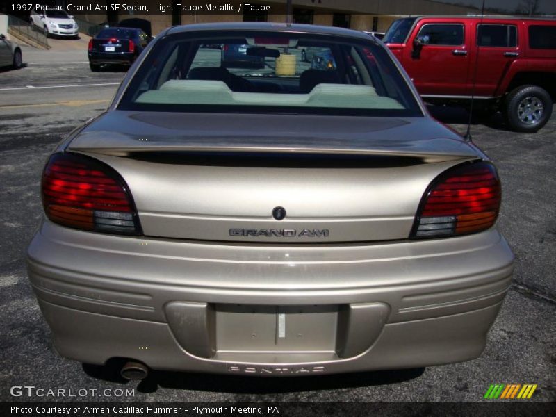 Light Taupe Metallic / Taupe 1997 Pontiac Grand Am SE Sedan