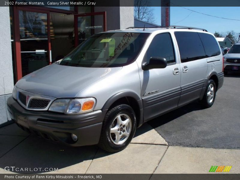 Galaxy Silver Metallic / Gray 2002 Pontiac Montana