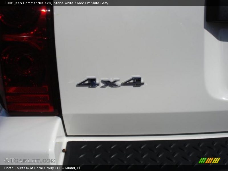 Stone White / Medium Slate Gray 2006 Jeep Commander 4x4