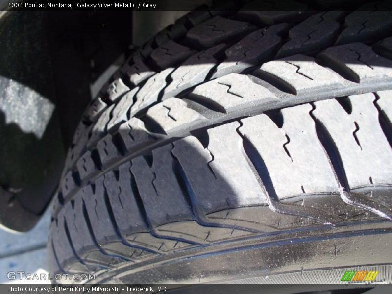 Galaxy Silver Metallic / Gray 2002 Pontiac Montana