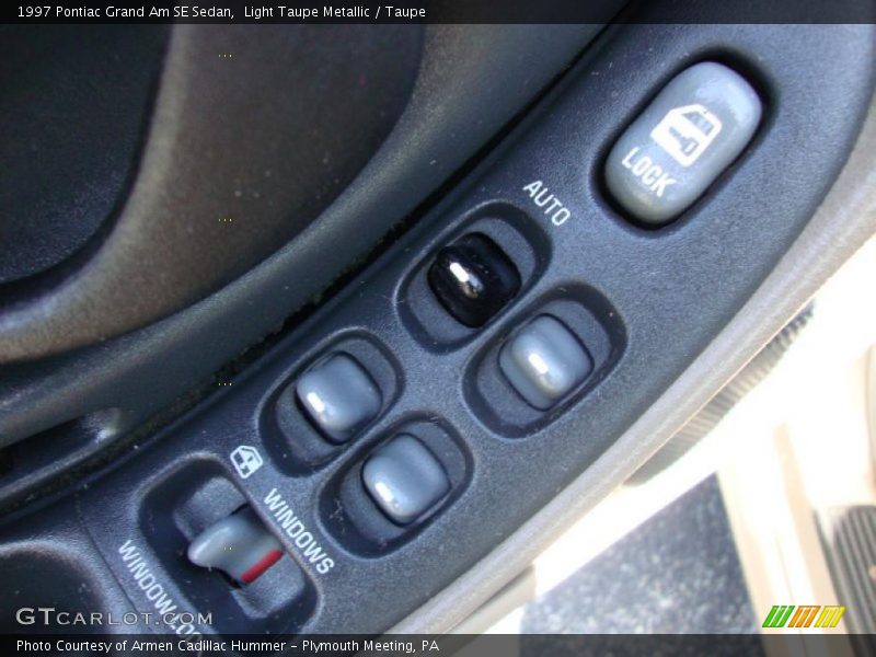 Light Taupe Metallic / Taupe 1997 Pontiac Grand Am SE Sedan