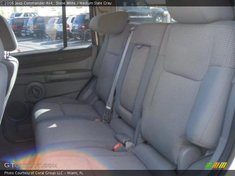 Stone White / Medium Slate Gray 2006 Jeep Commander 4x4