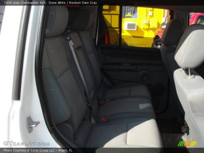Stone White / Medium Slate Gray 2006 Jeep Commander 4x4