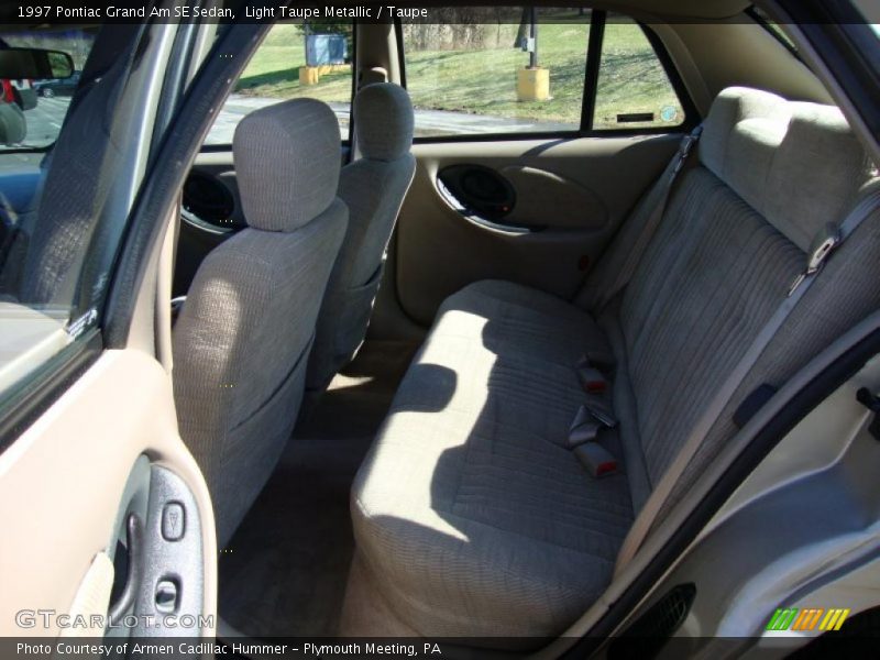 Light Taupe Metallic / Taupe 1997 Pontiac Grand Am SE Sedan