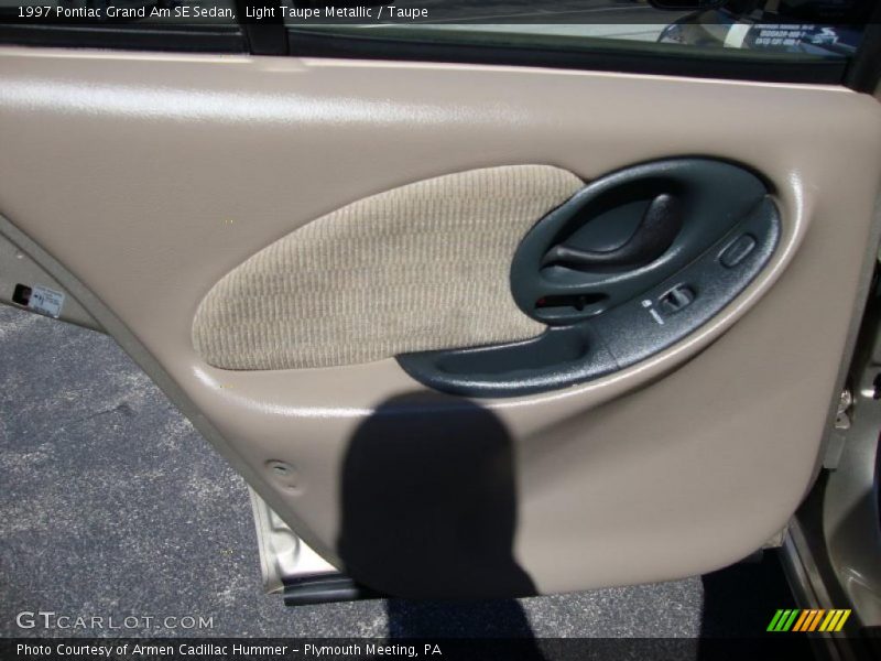 Light Taupe Metallic / Taupe 1997 Pontiac Grand Am SE Sedan