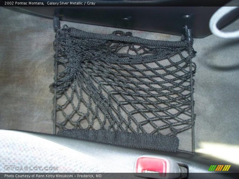Galaxy Silver Metallic / Gray 2002 Pontiac Montana