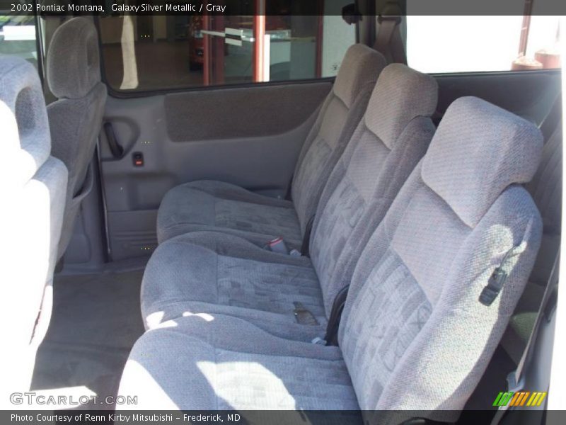 Galaxy Silver Metallic / Gray 2002 Pontiac Montana