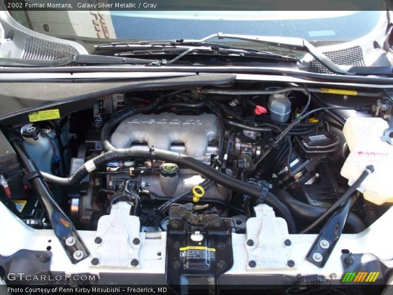 Galaxy Silver Metallic / Gray 2002 Pontiac Montana