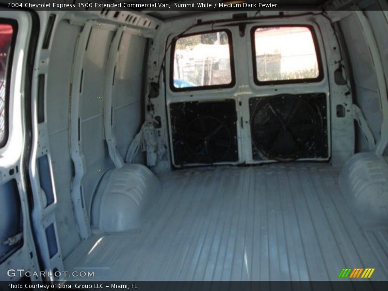 Summit White / Medium Dark Pewter 2004 Chevrolet Express 3500 Extended Commercial Van