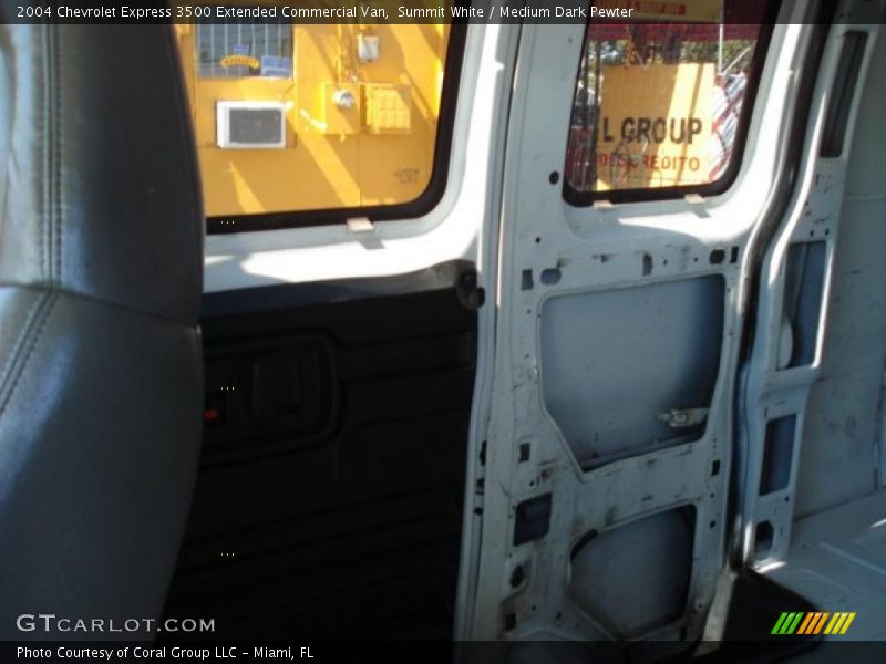 Summit White / Medium Dark Pewter 2004 Chevrolet Express 3500 Extended Commercial Van