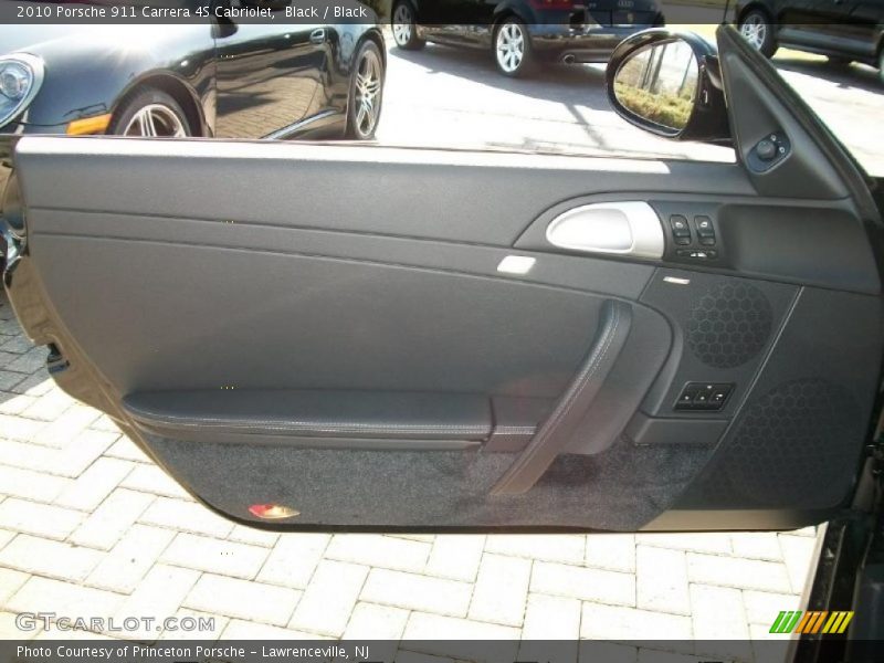 Black / Black 2010 Porsche 911 Carrera 4S Cabriolet