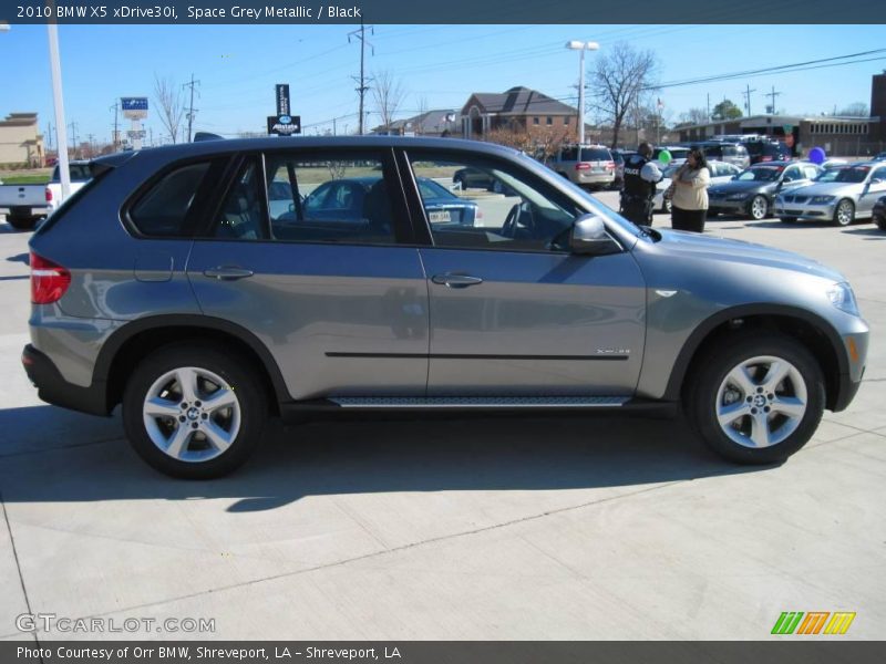 Space Grey Metallic / Black 2010 BMW X5 xDrive30i