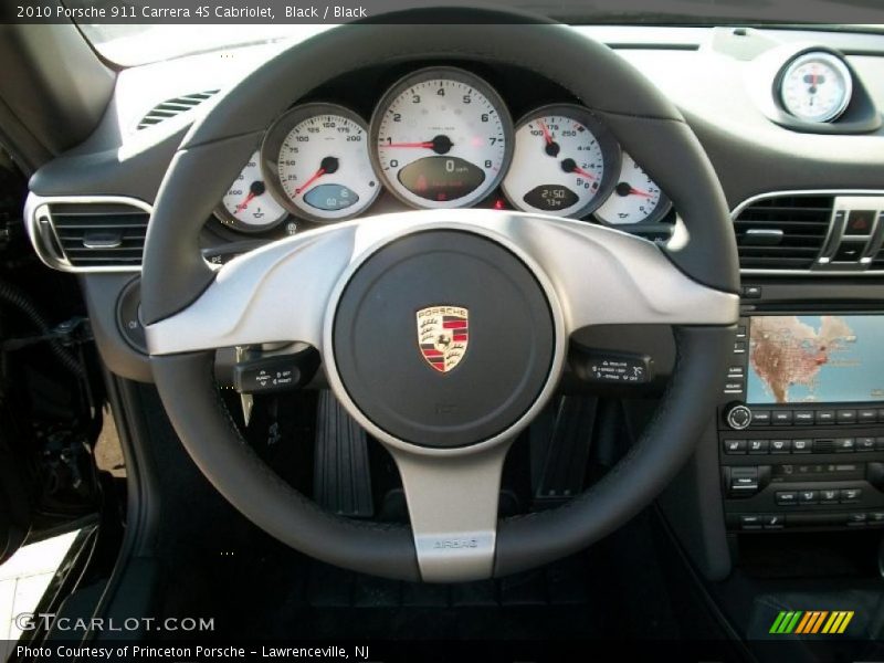 Black / Black 2010 Porsche 911 Carrera 4S Cabriolet