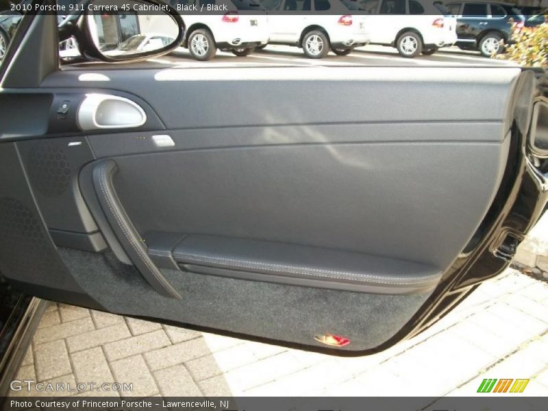 Black / Black 2010 Porsche 911 Carrera 4S Cabriolet