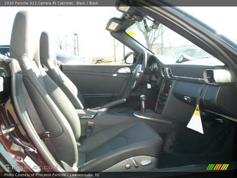 Black / Black 2010 Porsche 911 Carrera 4S Cabriolet