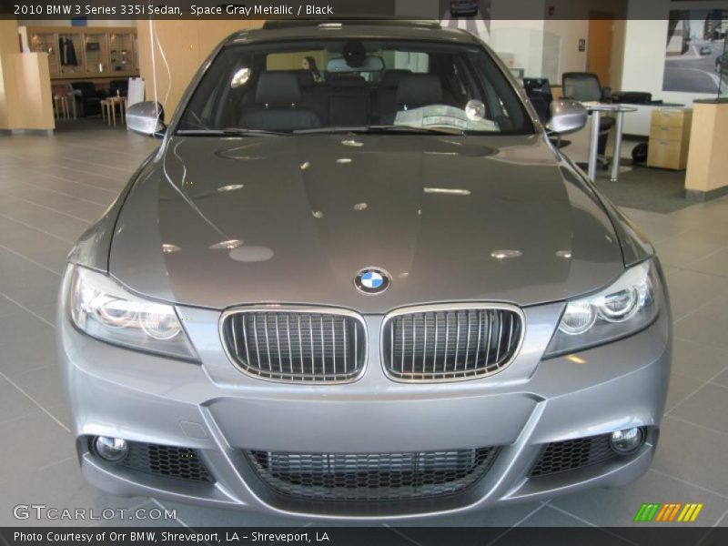 Space Gray Metallic / Black 2010 BMW 3 Series 335i Sedan