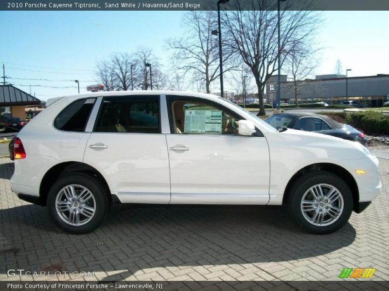 Sand White / Havanna/Sand Beige 2010 Porsche Cayenne Tiptronic