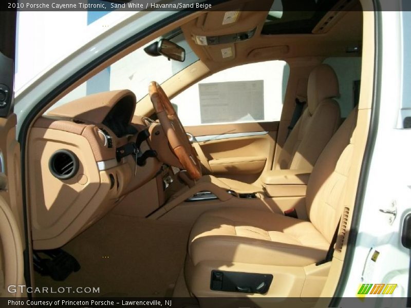 Sand White / Havanna/Sand Beige 2010 Porsche Cayenne Tiptronic
