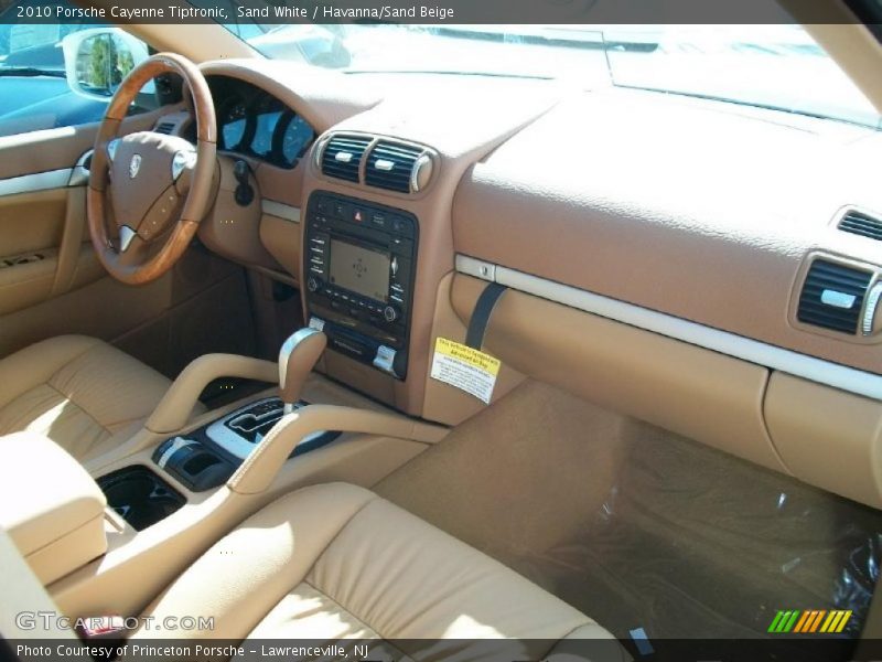 Sand White / Havanna/Sand Beige 2010 Porsche Cayenne Tiptronic