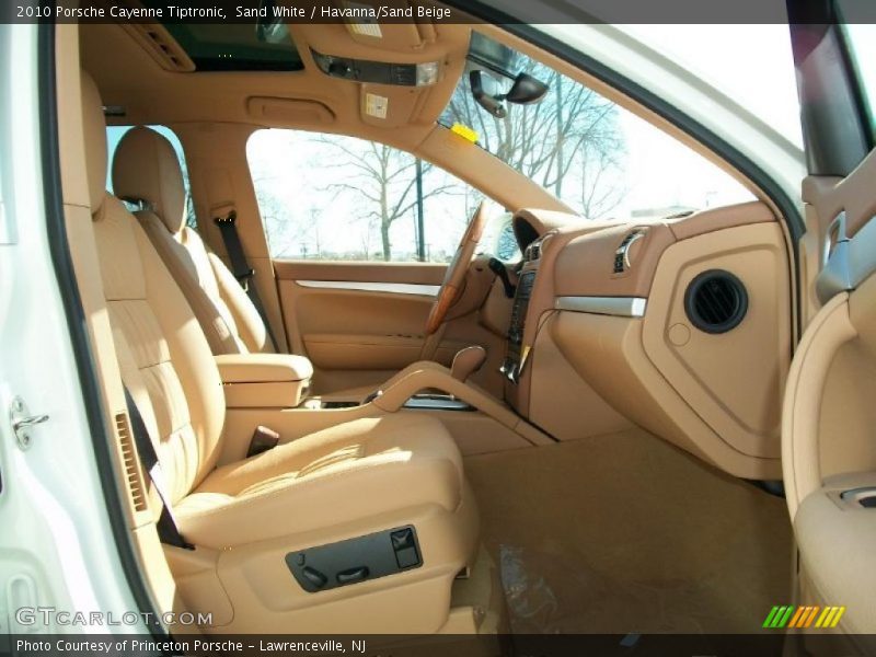 Sand White / Havanna/Sand Beige 2010 Porsche Cayenne Tiptronic