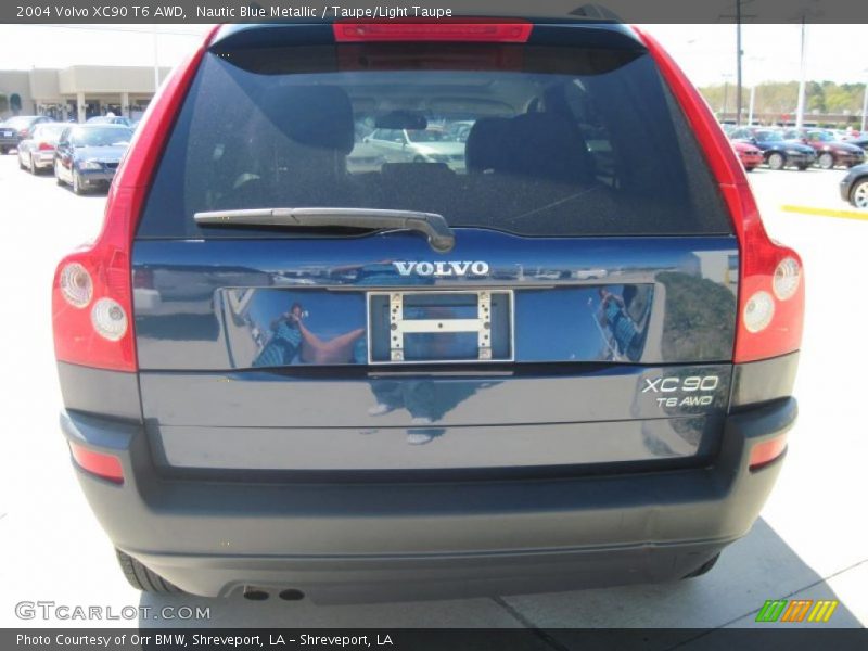 Nautic Blue Metallic / Taupe/Light Taupe 2004 Volvo XC90 T6 AWD