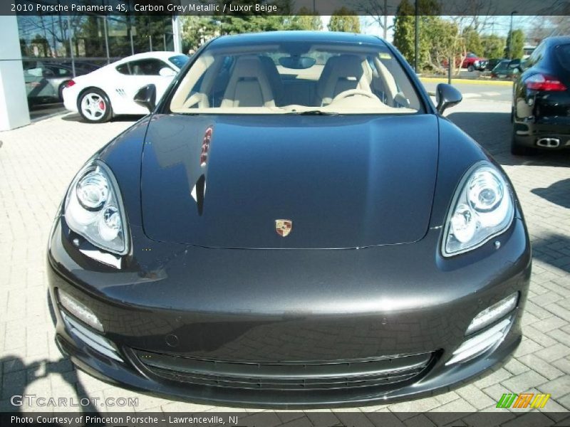 Carbon Grey Metallic / Luxor Beige 2010 Porsche Panamera 4S