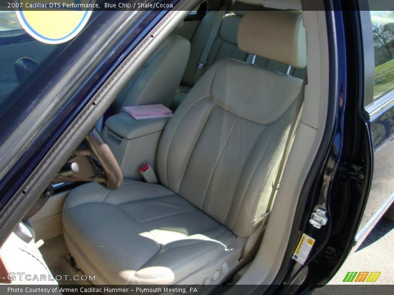 Blue Chip / Shale/Cocoa 2007 Cadillac DTS Performance