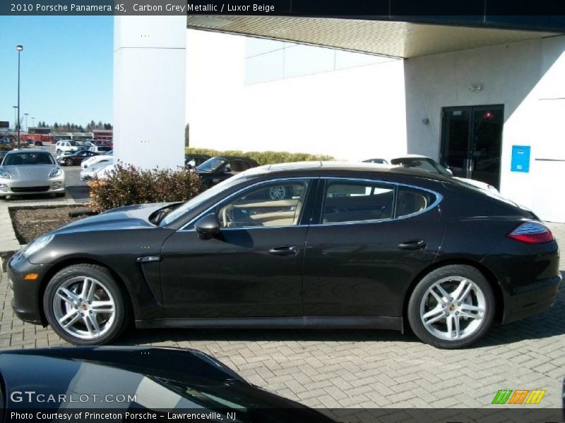 Carbon Grey Metallic / Luxor Beige 2010 Porsche Panamera 4S