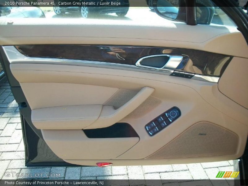 Carbon Grey Metallic / Luxor Beige 2010 Porsche Panamera 4S