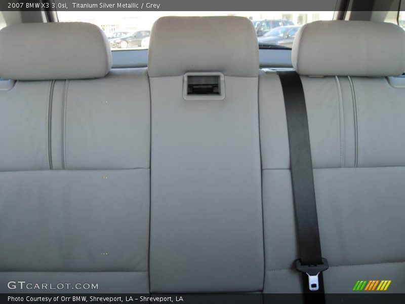 Titanium Silver Metallic / Grey 2007 BMW X3 3.0si