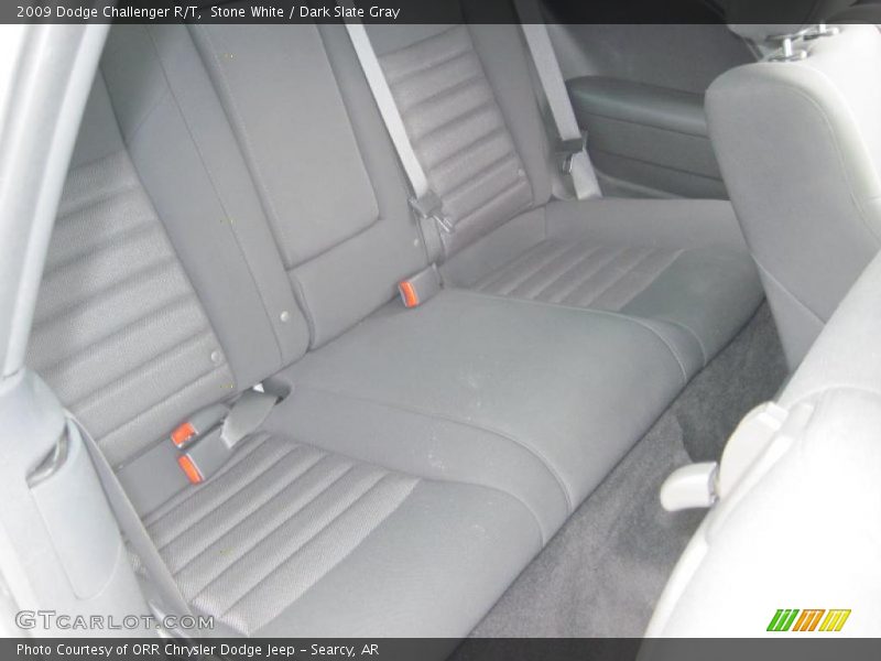 Stone White / Dark Slate Gray 2009 Dodge Challenger R/T