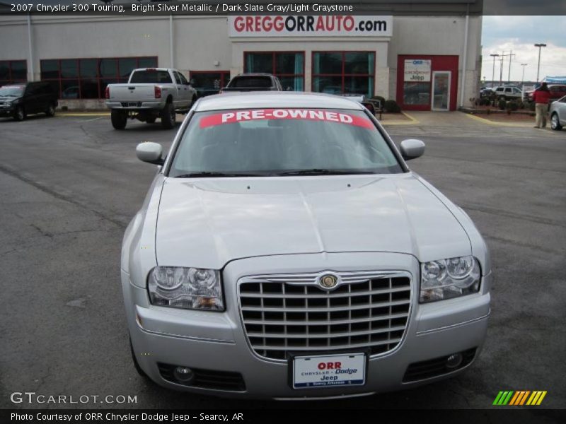 Bright Silver Metallic / Dark Slate Gray/Light Graystone 2007 Chrysler 300 Touring