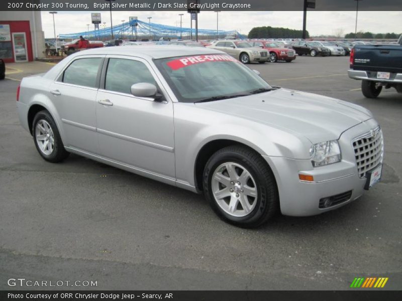 Bright Silver Metallic / Dark Slate Gray/Light Graystone 2007 Chrysler 300 Touring