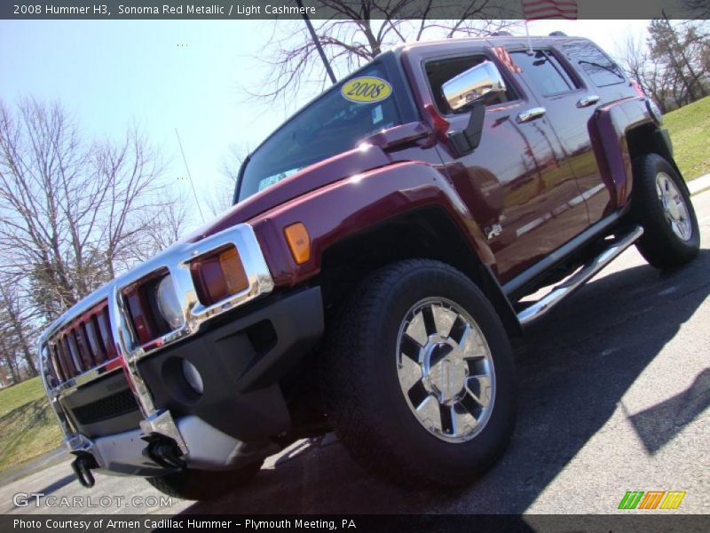 Sonoma Red Metallic / Light Cashmere 2008 Hummer H3