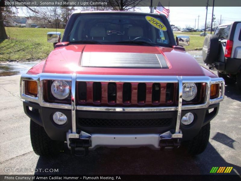 Sonoma Red Metallic / Light Cashmere 2008 Hummer H3