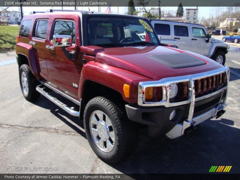 Sonoma Red Metallic / Light Cashmere 2008 Hummer H3