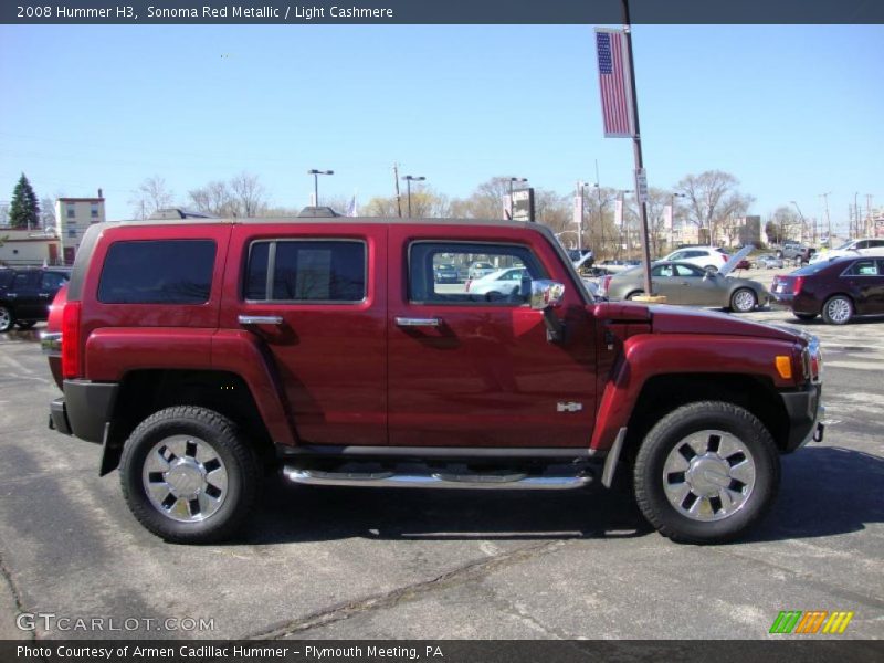 Sonoma Red Metallic / Light Cashmere 2008 Hummer H3