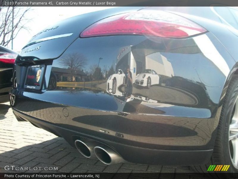 Carbon Grey Metallic / Luxor Beige 2010 Porsche Panamera 4S