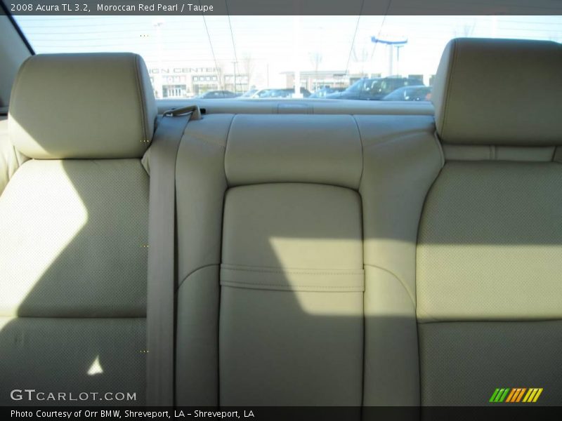 Moroccan Red Pearl / Taupe 2008 Acura TL 3.2