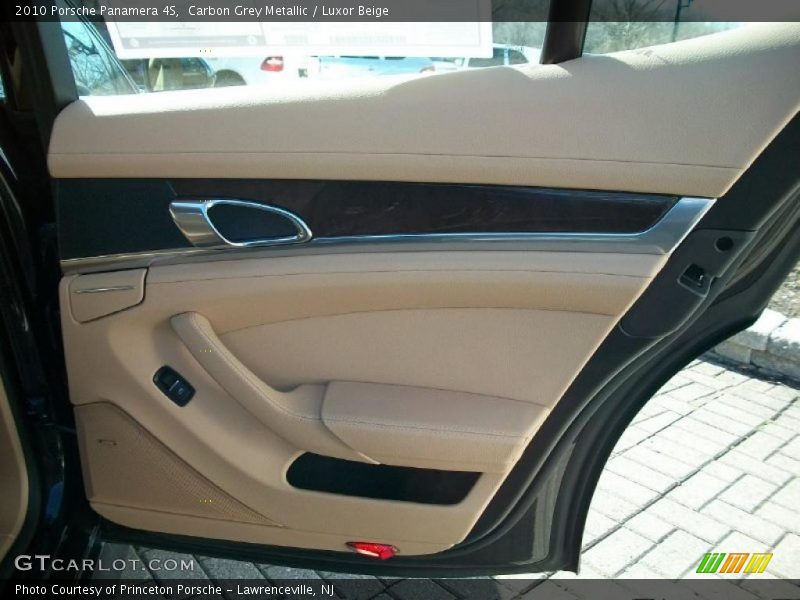 Carbon Grey Metallic / Luxor Beige 2010 Porsche Panamera 4S