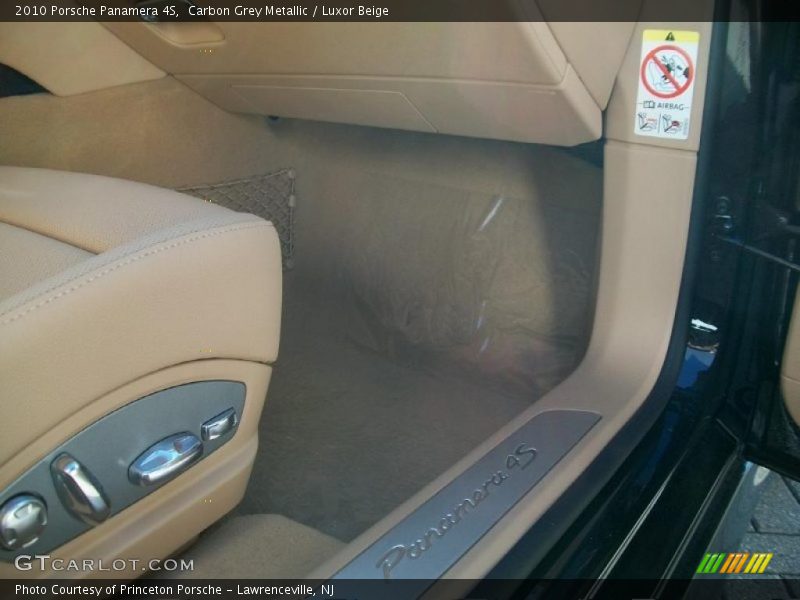 Carbon Grey Metallic / Luxor Beige 2010 Porsche Panamera 4S