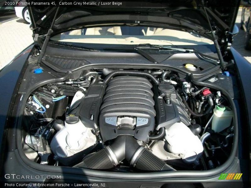 Carbon Grey Metallic / Luxor Beige 2010 Porsche Panamera 4S