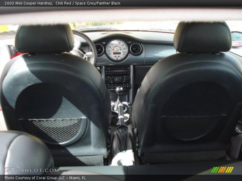Chili Red / Space Grey/Panther Black 2003 Mini Cooper Hardtop