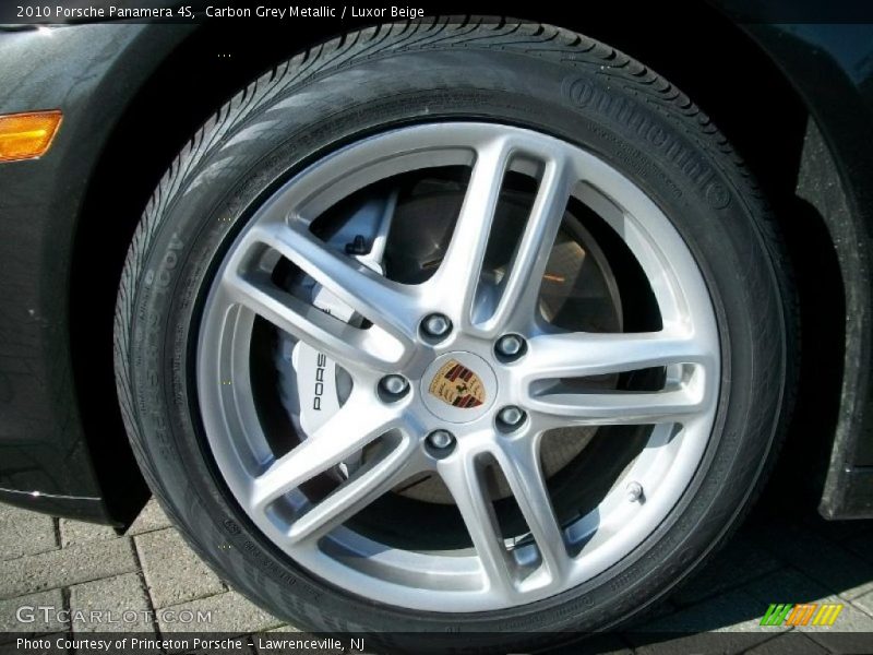 Carbon Grey Metallic / Luxor Beige 2010 Porsche Panamera 4S
