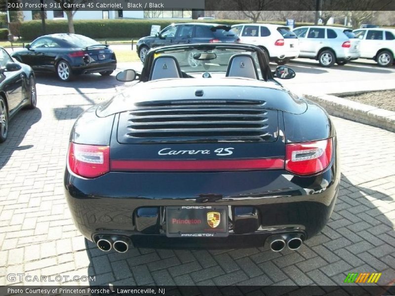 Black / Black 2010 Porsche 911 Carrera 4S Cabriolet