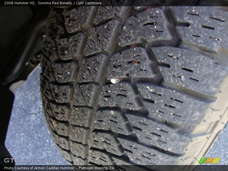 Sonoma Red Metallic / Light Cashmere 2008 Hummer H3